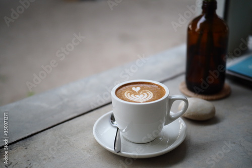 Hot Cappuccino is a recommended menu for coffee lovers, food lovers who like the taste and are fascinated by the aroma of coffee.