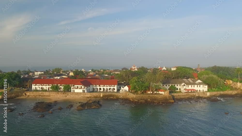 Dutch Hospital Shopping Precinct Galle Sri Lanka Drone Video Dutch Hospital Shopping Precinct Galle Sri Lanka Drone Video