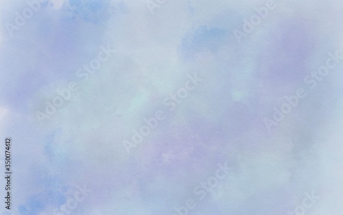 abstract watercolor blue background