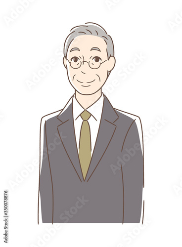 笑顔の男性