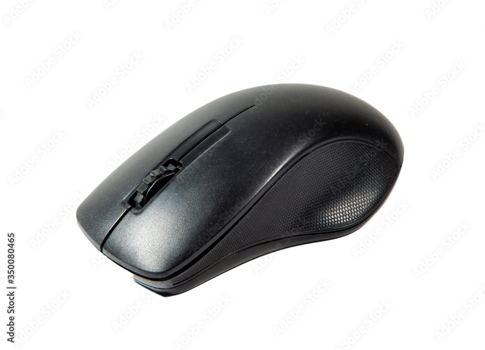 wireless computer mouse on a white background wireless computer mouse on a white background