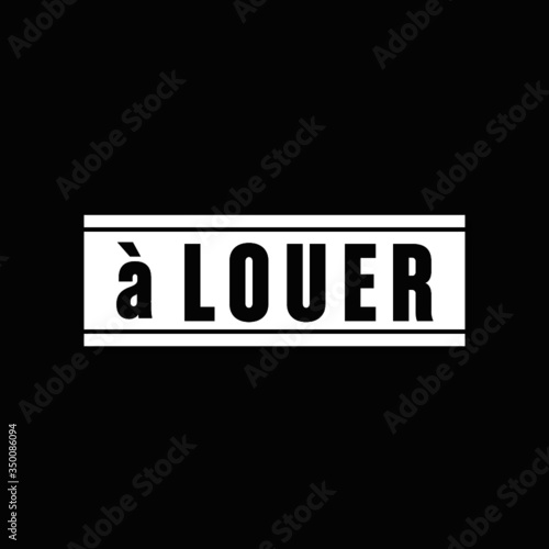 à louer