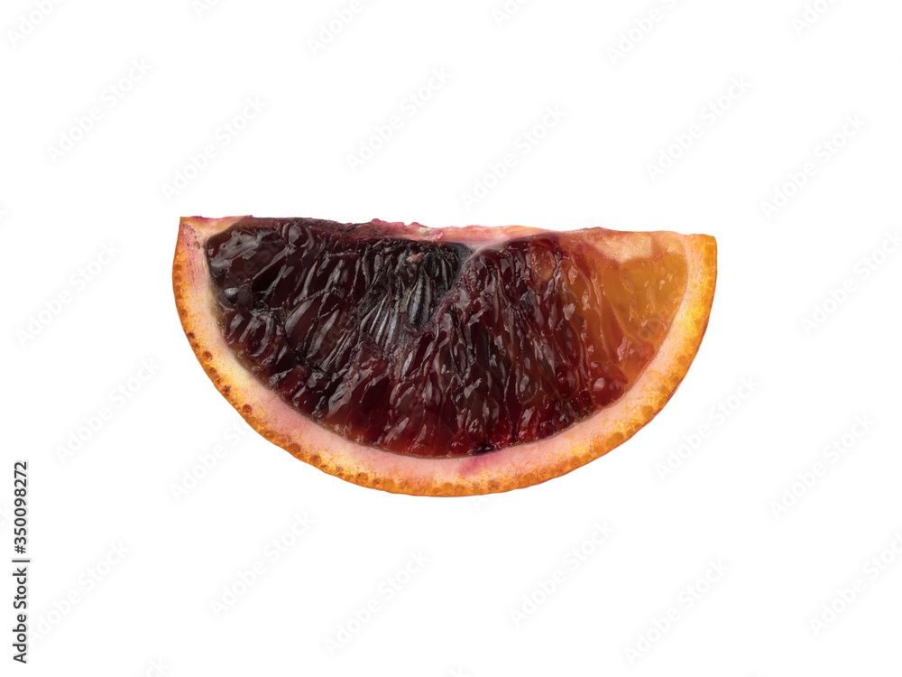 Fresh blood orange isolated on white background Fresh blood orange isolated on white background