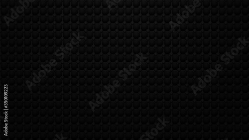 Dark black Geometric grid b...