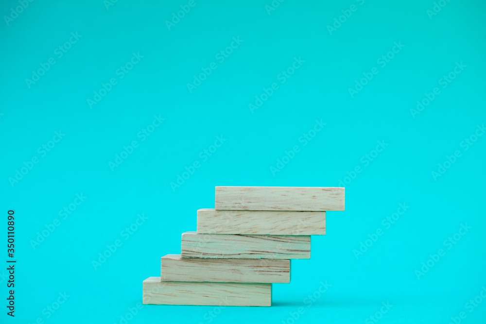 Image of blocks wood game to growing up of business. Risk of management and strategy plan Image of blocks wood game to growing up of business. Risk of management and strategy plan