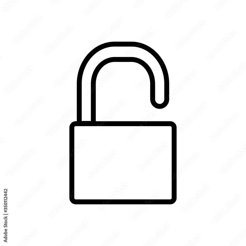 padlock icon vector design template padlock icon vector design template
