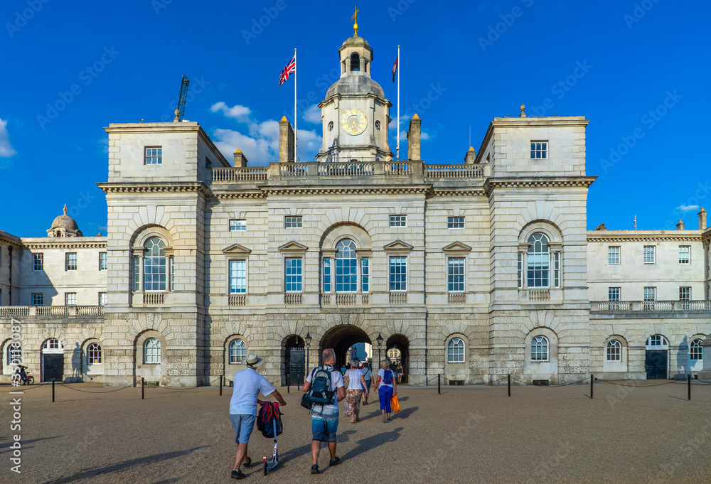 Horse Guards in London, UK.