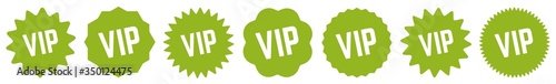VIP Tag Green | Icon | Sticker | Deal Label | Variations