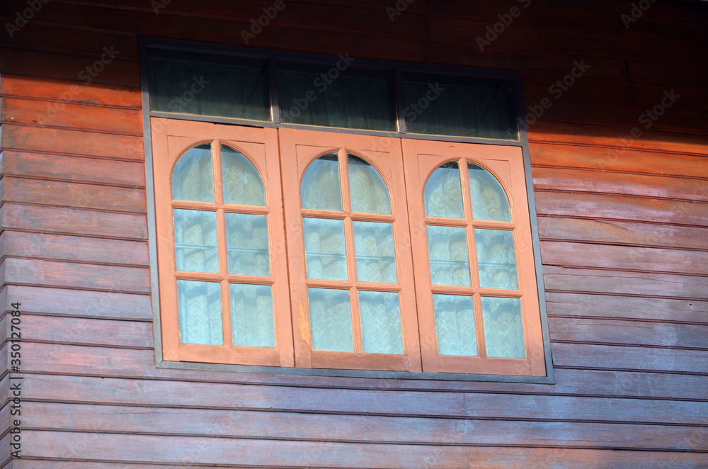 Obraz premium Wooden house in northern Thailand