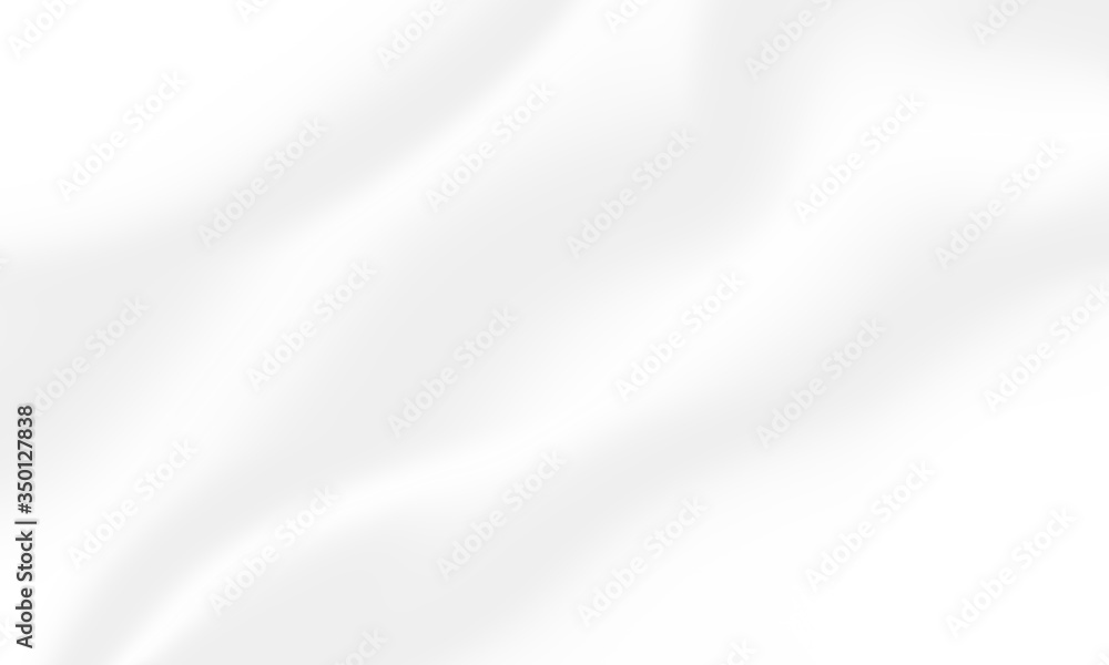 Obraz premium Smooth elegant white silk or satin luxury cloth texture as wedding background. Luxurious background design