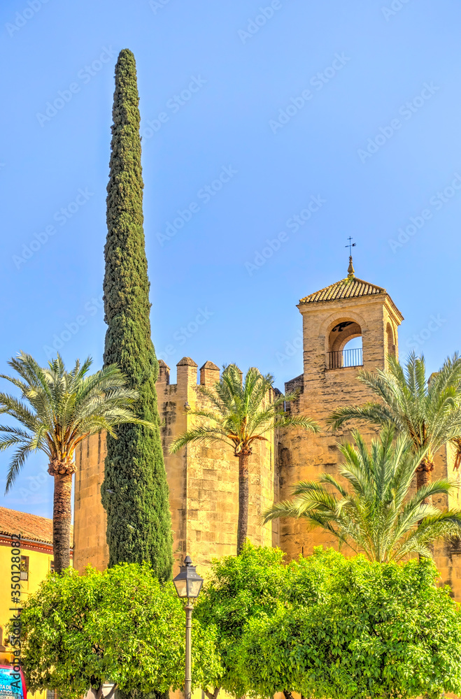 Cordoba, Spain, Historical center in springtime