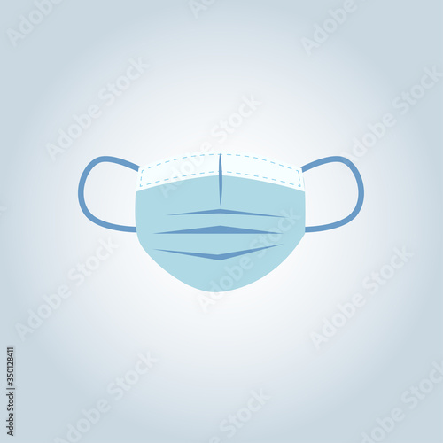 Face mask. Surgical mask. Procedure mask. For doctors, nurses and people.