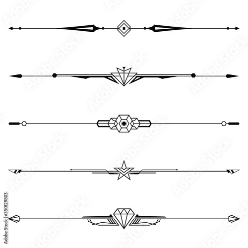Decorative elements, border and page rules