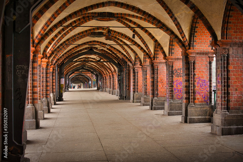  Oberbaumbruecke - a bridge over the Spree in Berlin photo