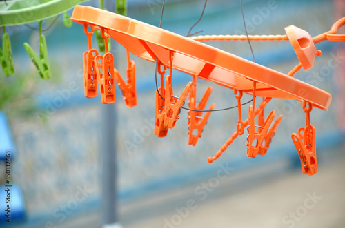 Clothes drying rack that is commonly used in Thailand
