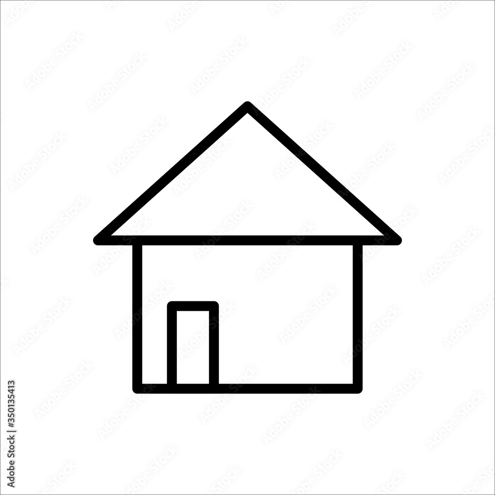 Home Icon Design Vector Template Home Icon Design Vector Template