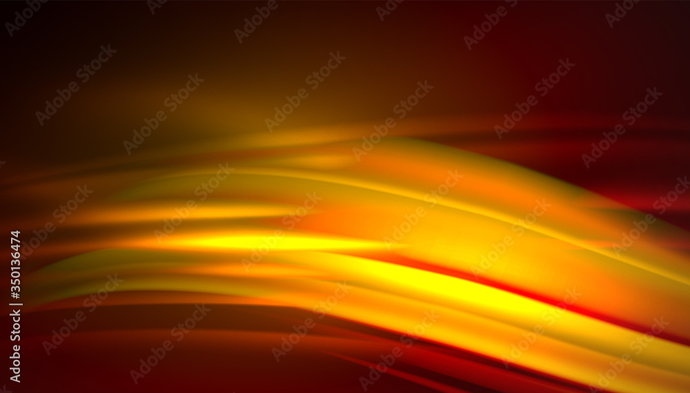 Fluid wave lines background. Trendy abstract layout template for business or technology presentation, internet poster or web brochure cover, wallpaper Fluid wave lines background. Trendy abstract layout template for business or technology presentation, internet poster or web brochure cover, wallpaper