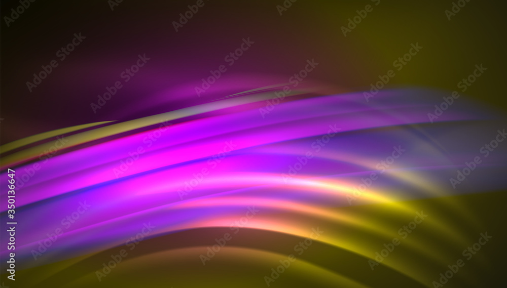 Fluid wave lines background. Trendy abstract layout template for business or technology presentation, internet poster or web brochure cover, wallpaper Fluid wave lines background. Trendy abstract layout template for business or technology presentation, internet poster or web brochure cover, wallpaper