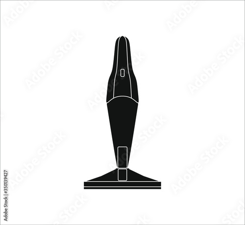hand vacuum cleaner. illustration for web and mobile design.