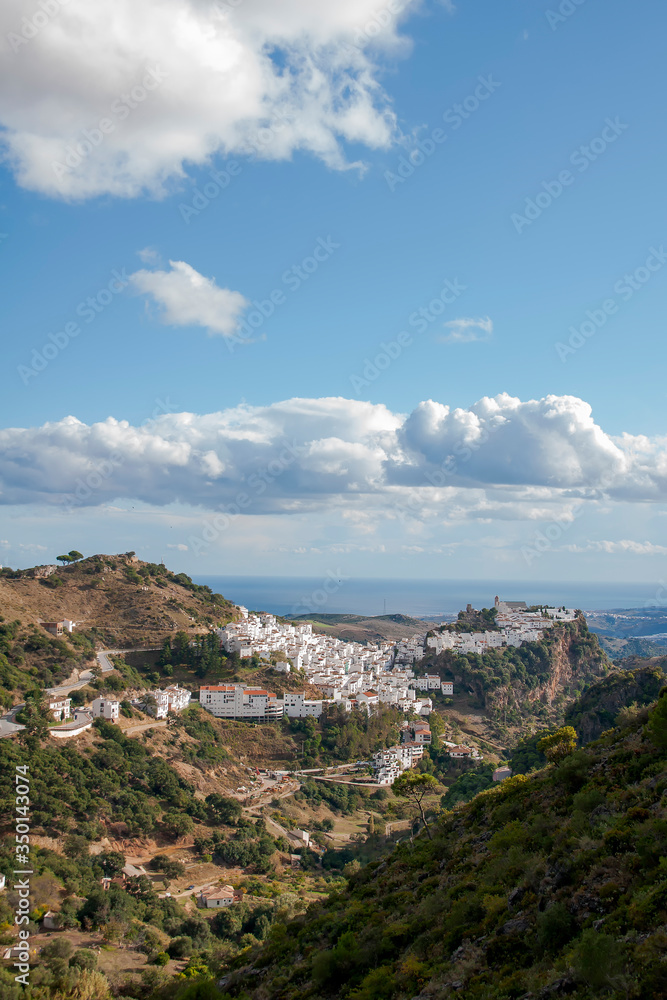 bonito pueblo blanco de la provincia de Málaga, Casares