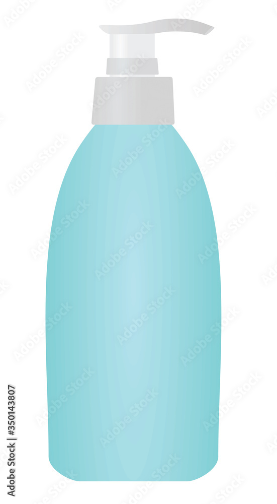 Hand soap bottle. vector illustration Hand soap bottle. vector illustration