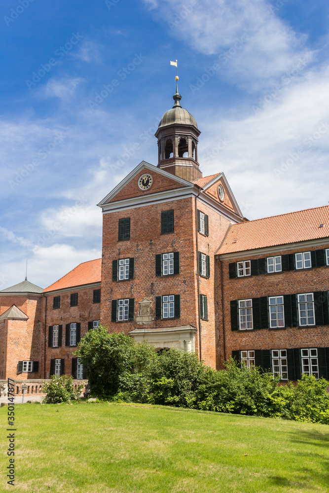 Entrance tower of the historic castle in Eutin, Germany