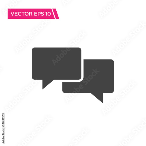 Speech Bubble Icon Design, Vector EPS10