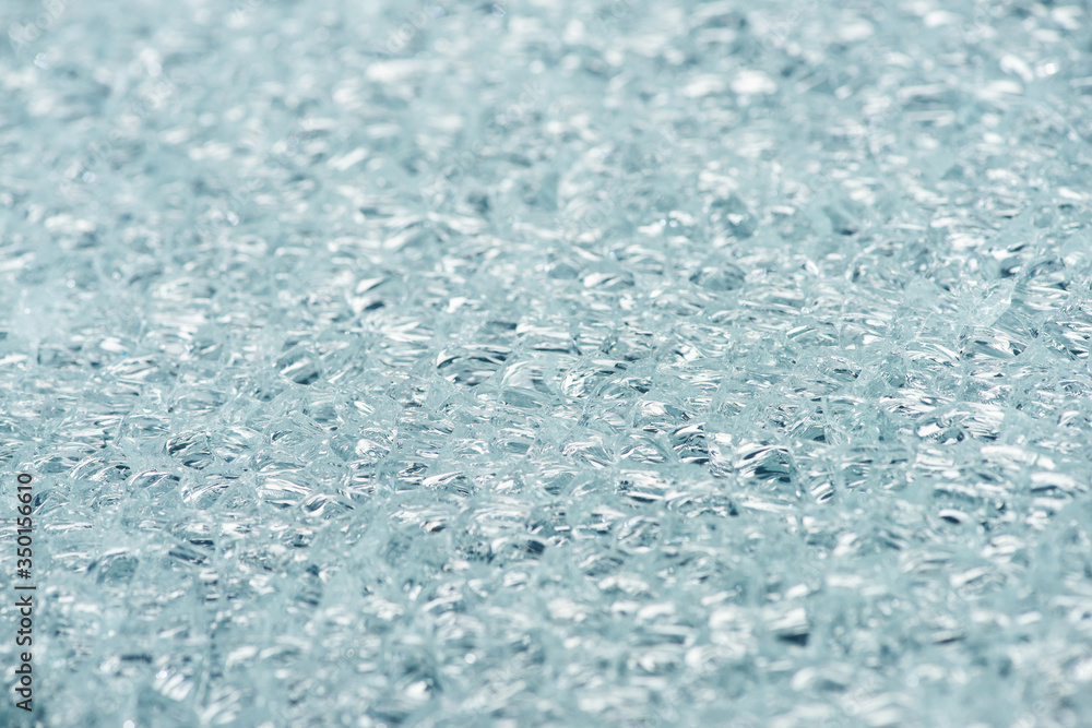 Obraz premium abstract blue glass textured background