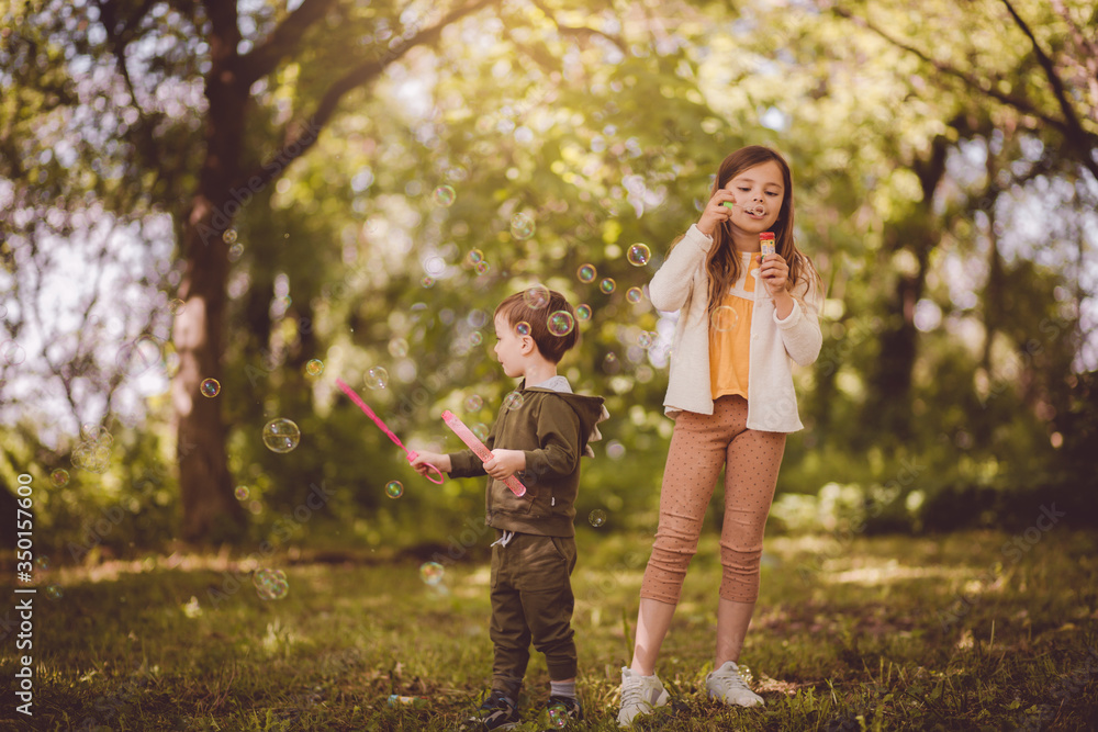 Fototapeta premium Wonderful childhood.