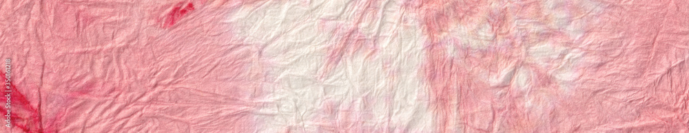 Fototapeta premium Tie-dyed pink color paper 2 絞り色紙 ピンク2