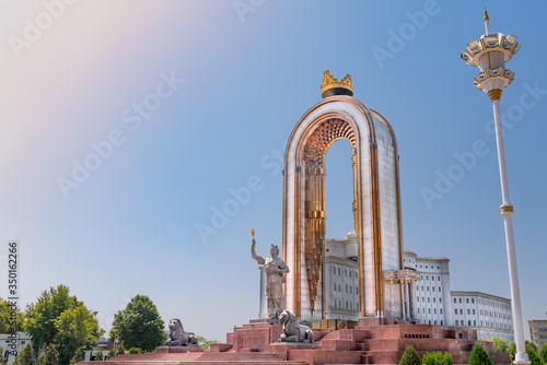 The central square in the capital of Tajikistan - Dushanbe. The statue of national hero - Search ResultsWeb resultsIsmoil Somoni photo