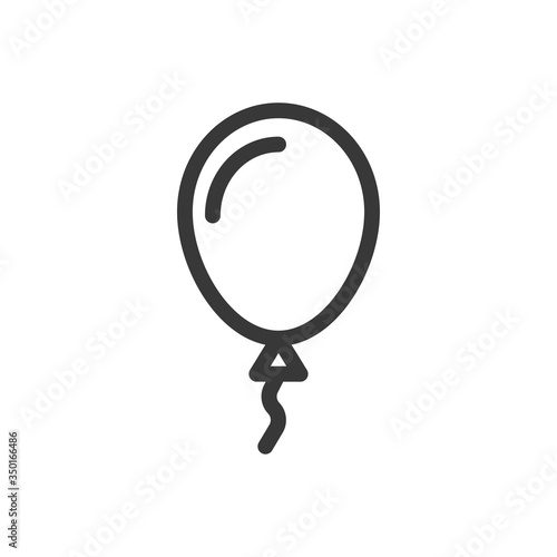 Balloon icon. Vector Illustration