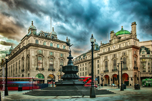 Принти на полотні Piccadilly circus  London