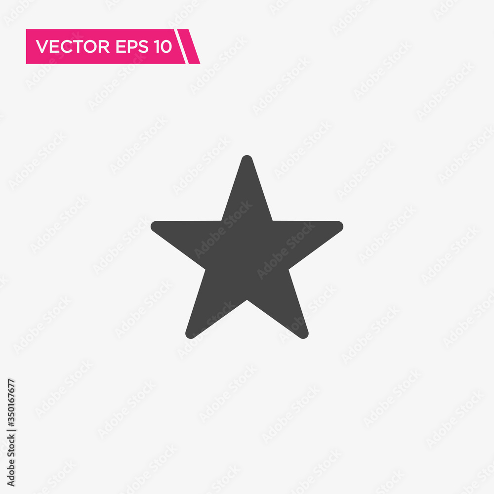 Obraz premium Star Icon Design Concept, Vector EPS10