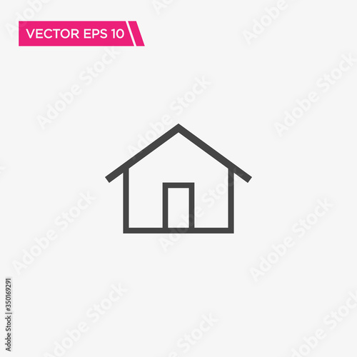 Home Icon Design, Vector EPS10