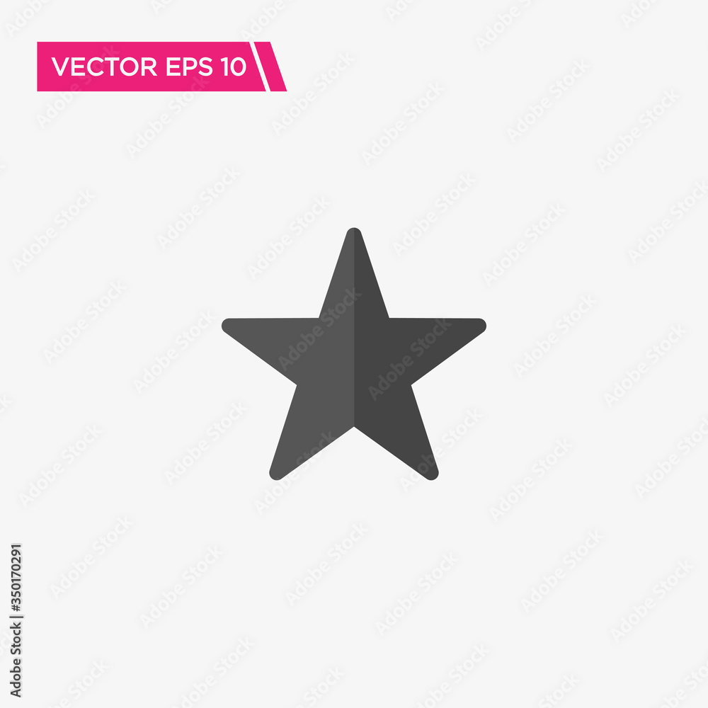 Obraz premium Star Icon Design Concept, Vector EPS10
