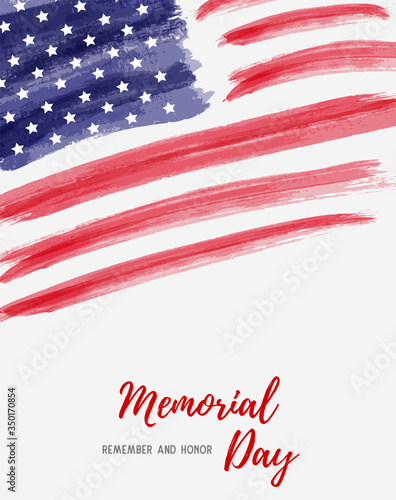 USA Memorial day background