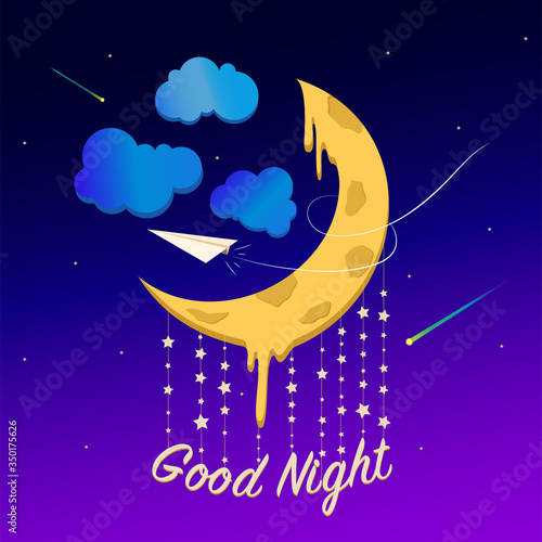 Post card good night