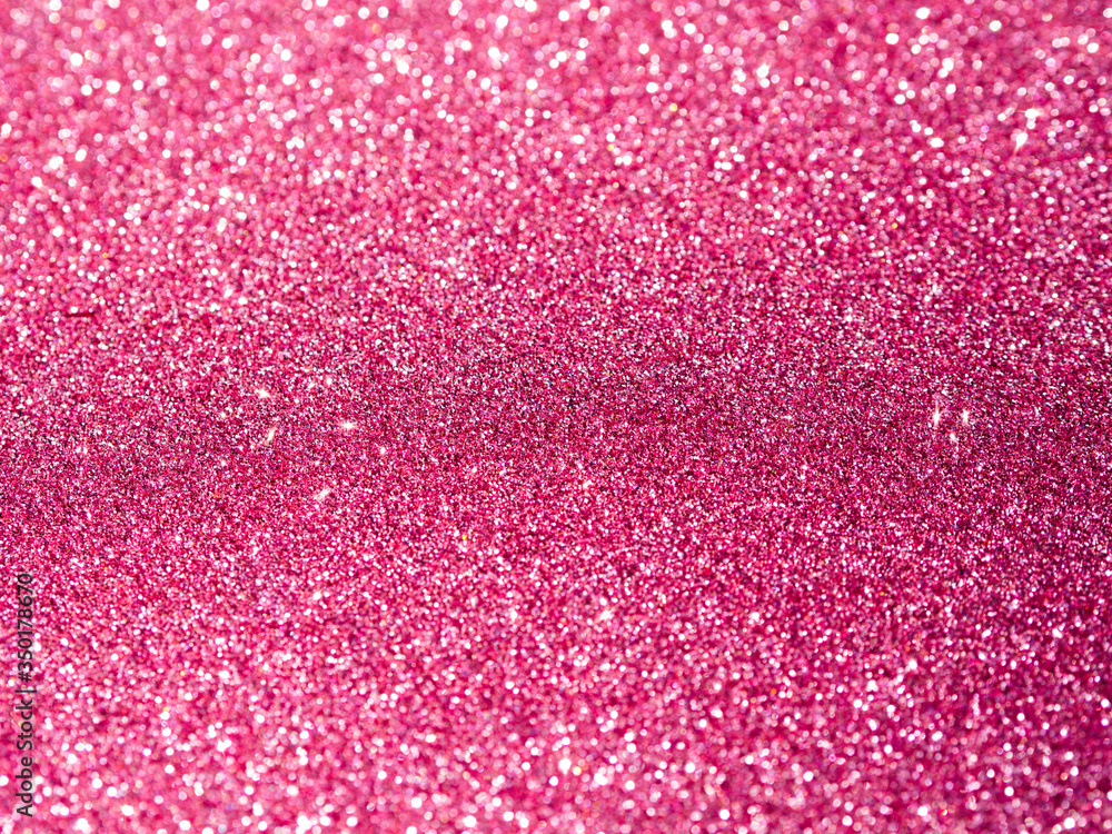 Pink glitter celebration background