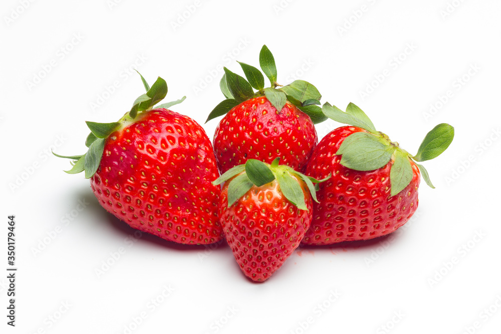 Fresh red strawberries, rich in vitamins Fresh red strawberries, rich in vitamins