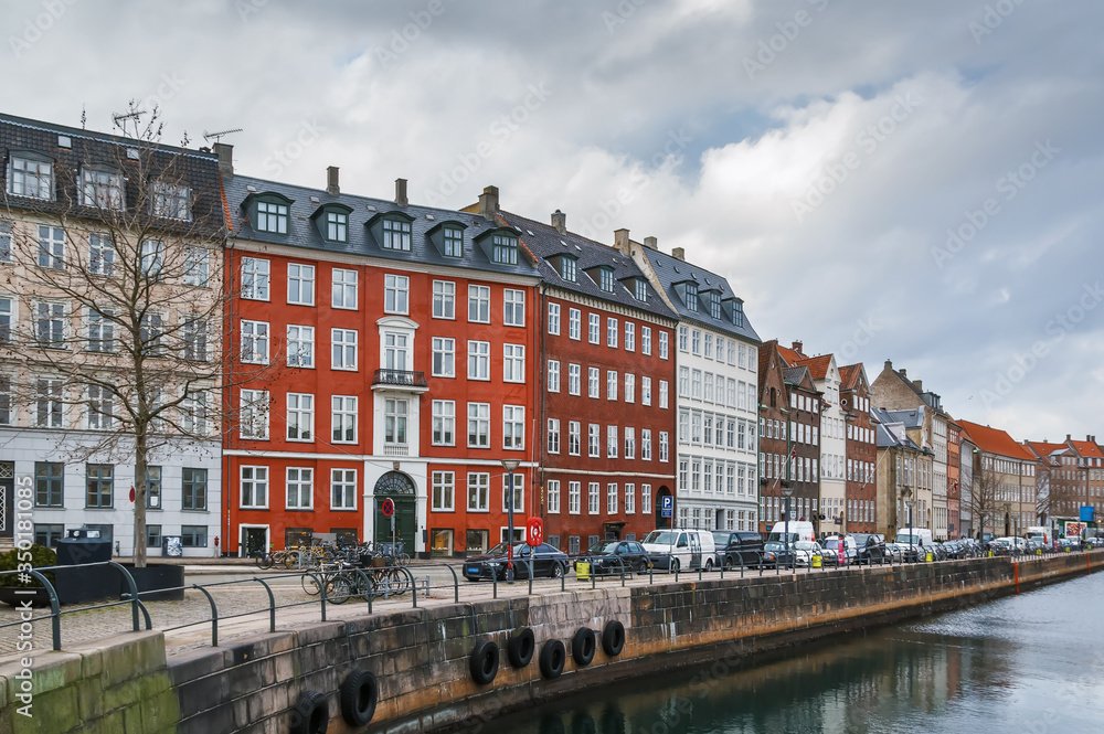 Embankment in Copenhagen, Denmark