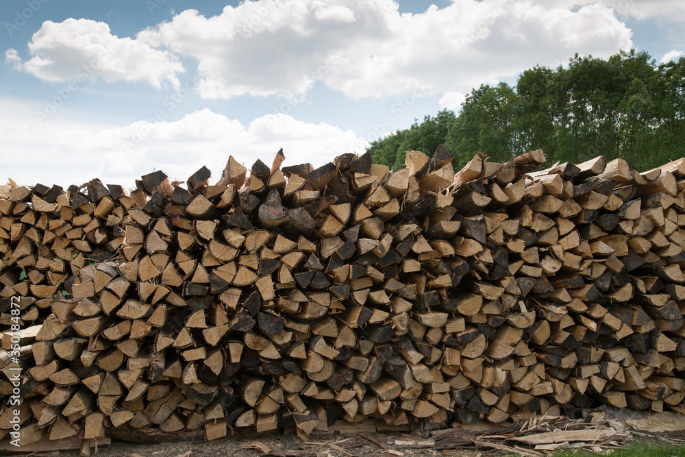 stack of firewood