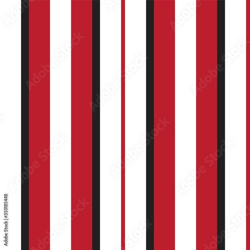 Red Stripe seamless pattern background in vertical style