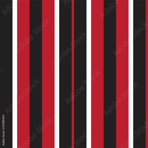 Red Stripe seamless pattern background in vertical style