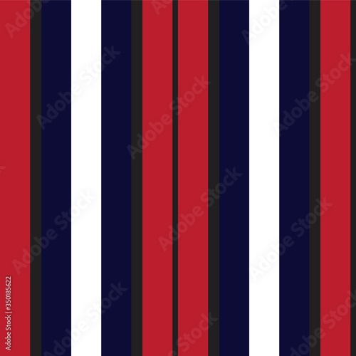 Red Stripe seamless pattern background in vertical style