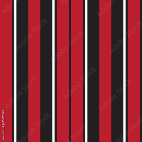 Red Stripe seamless pattern background in vertical style