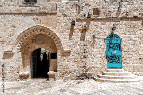 Entrance to the Cenacle - The Traditional Site of the Last Supper photo