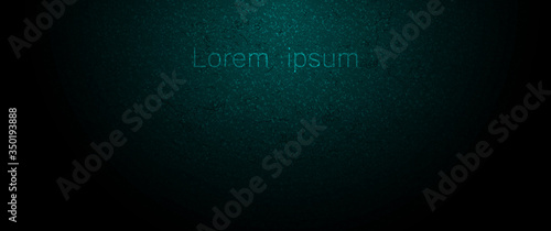 Vector grunge, old concrete or stone texture in dark green-blue and black color background.  Abstract vintage, old dirty wall textured, rough surface wallpaper background for your design