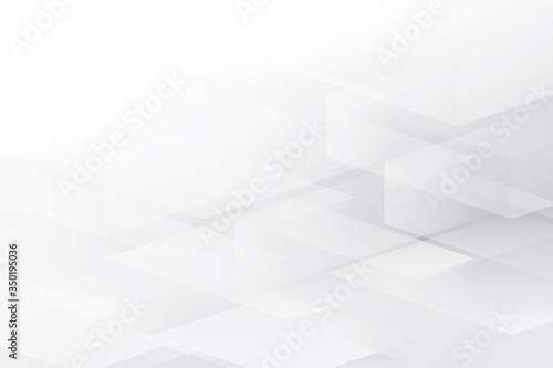 Abstract geometric white and gray color background. Vector, illustration.