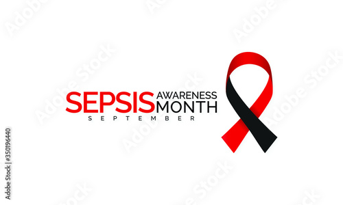 Vector illustration on the theme of Sepsis awareness month observed each year during September.